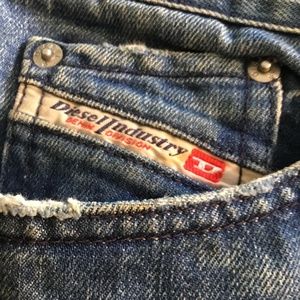 Diesel vintage jeans Button fly flare bottom